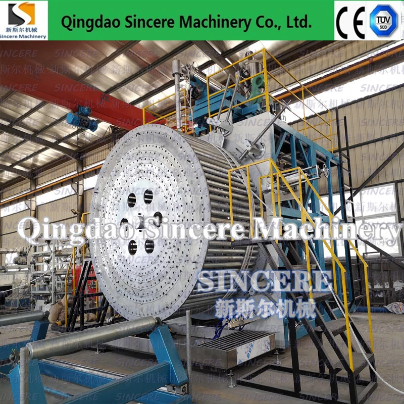 DN3000 HDPE Pipe Production Line, HDPE/PP Chemical Storage Tank Extrusion Production Machinery, Spiral Winding Corrugated Pipe Extruding Machinery