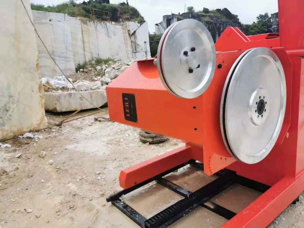 55/75kw Permanent Magnet Motor Wire Saw Machine for Quarry Cutting