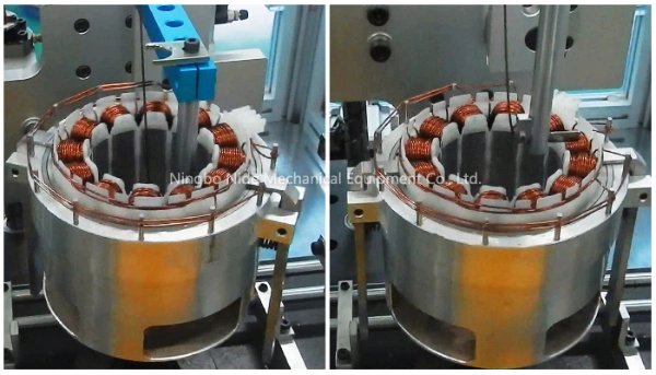 Automatic BLDC Stator Coil Winder Needle Inslot Coil Winding Machine