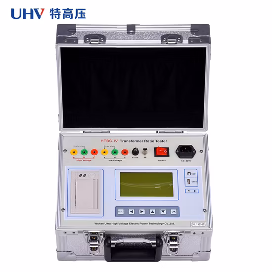 Portable Transformer Turn Ratio Meter Turns Ratio TTR Test Equipment