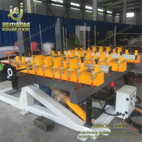 Factory Direct Sales Hydraulic Transformer Iron Core Stacking Tilting Assembly Table
