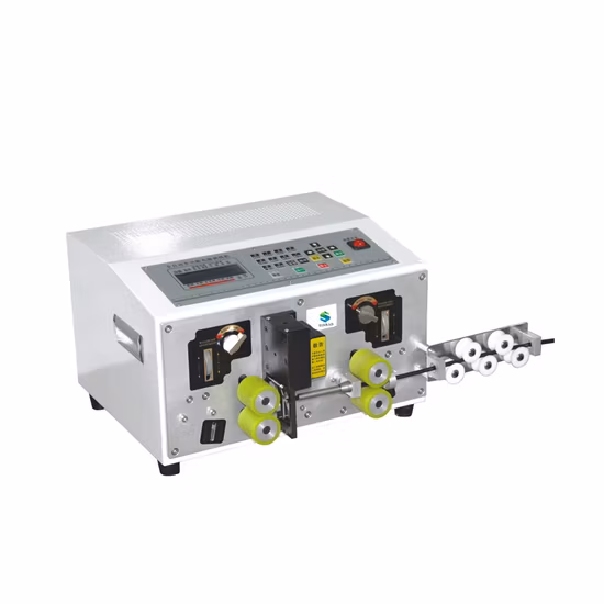 Automatic Multi-Core Wire Cutting Stripping Machine for Outer Sheathed and Inner Core Wire Jacket Cable Strip Equipment