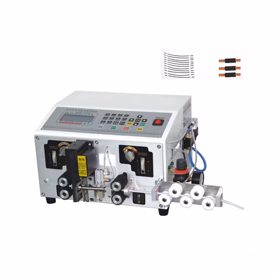 Automatic Multi-Core Wire Cutting Stripping Machine for Outer Sheathed and Inner Core Wire Jacket Cable Strip Equipment