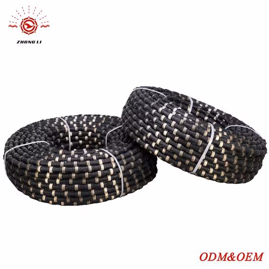 30 Kw Permanent magnet Motor Electric Wire Saw Machine for Reinforced Concrete Cutting