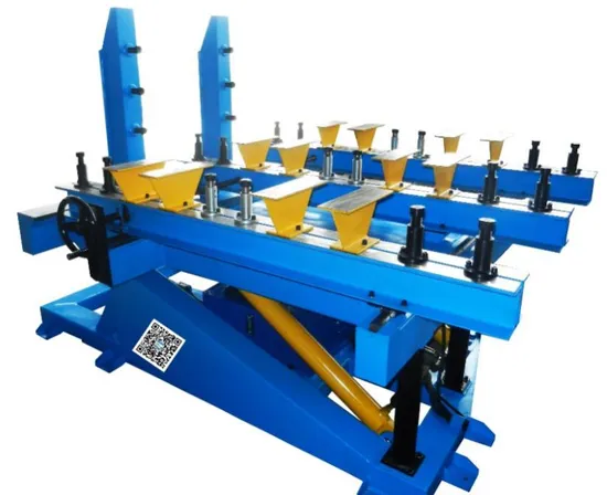 Hydraulic Drive Transformer Iron Core Stacking Tilting Assembly Table