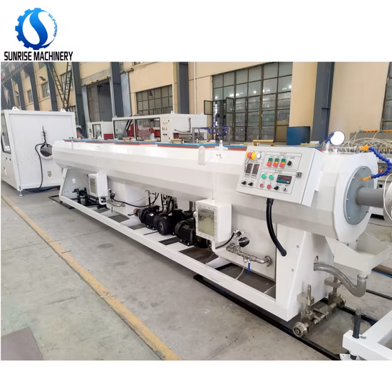 Plastic PVC/CPVC/UPVC Water& Electric Conduit Pipe/Tube (extruder, haul off, cutting winding, belling) Extrusion/Extruding Making Production Line Machine